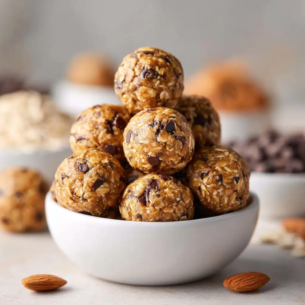No Bake Chocolate Chip Cookie Balls Recipe - Recipe Image