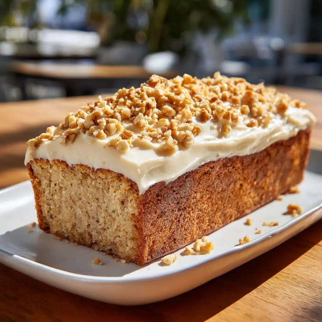 Hummingbird Bread with Cinnamon Cream Cheese Frosting Recipe - Recipe Image