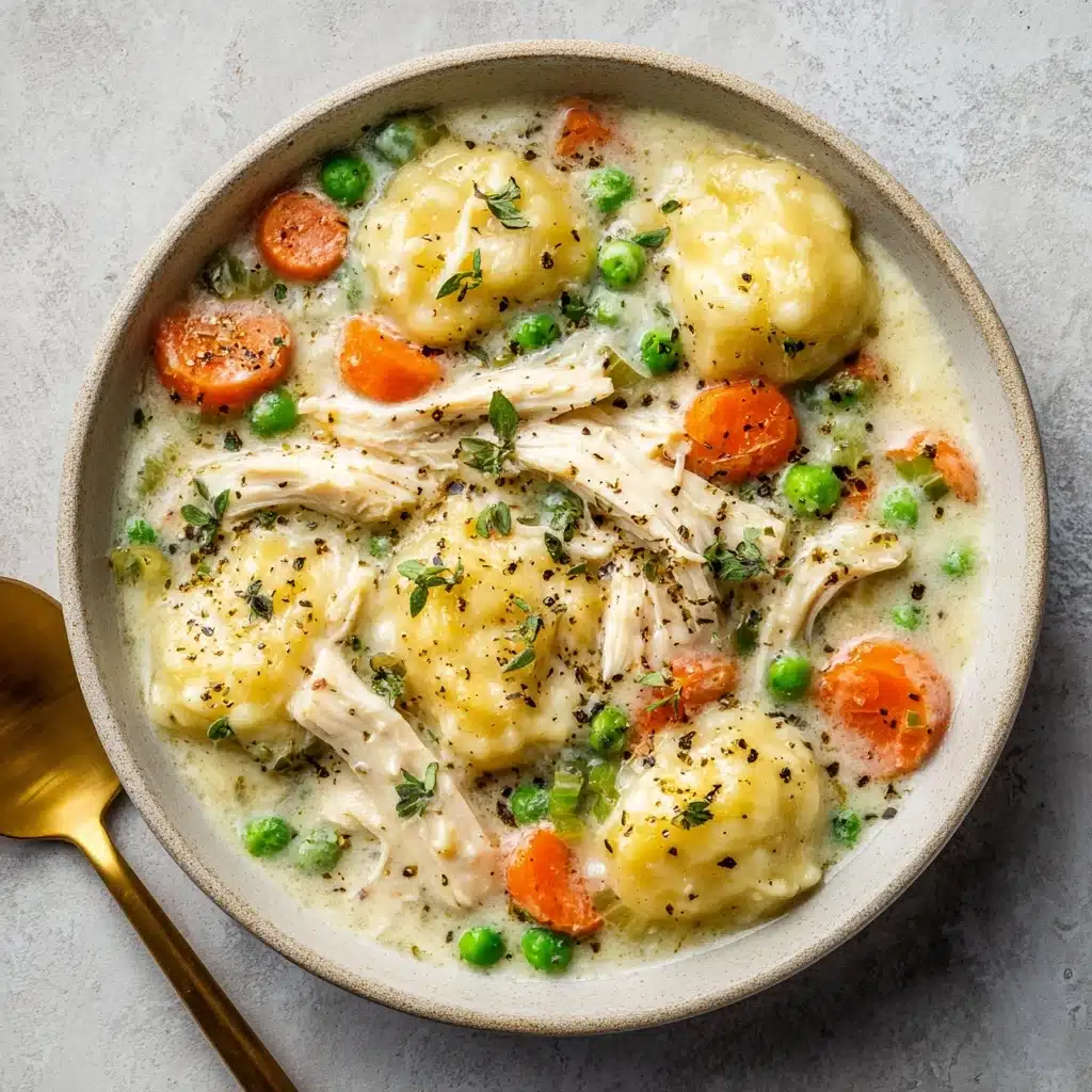 Healthy Chicken Pot Pie Soup Recipe - Recipe Image