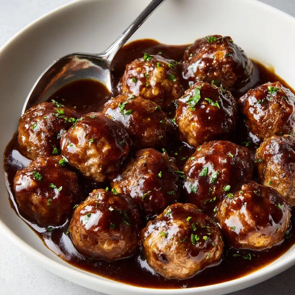 Salisbury Steak Meatballs Recipe - Recipe Image
