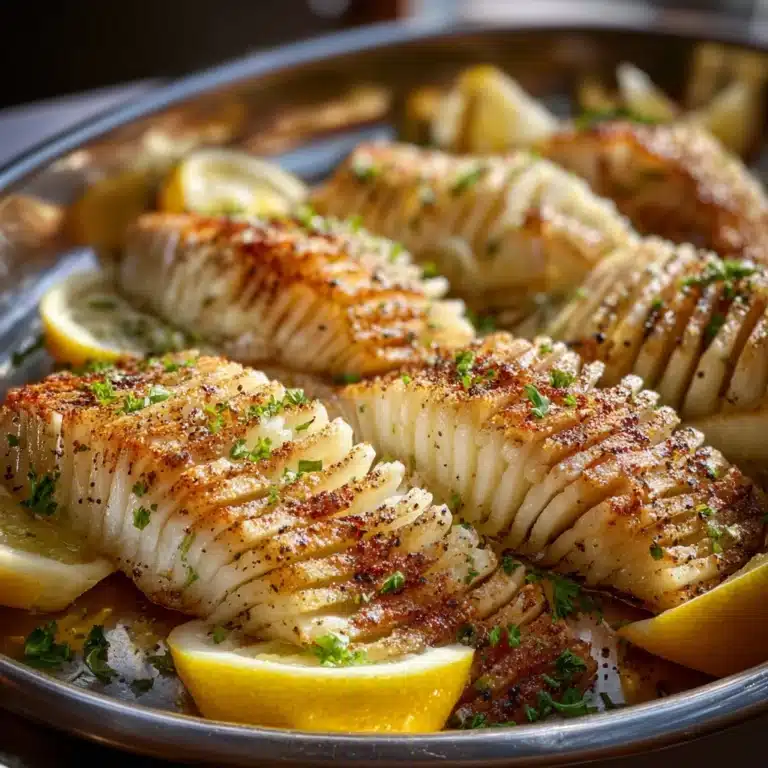 Zesty Lemon Butter Fish Fillet Recipe