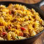 One-Pot Cheesy Taco Pasta Recipe