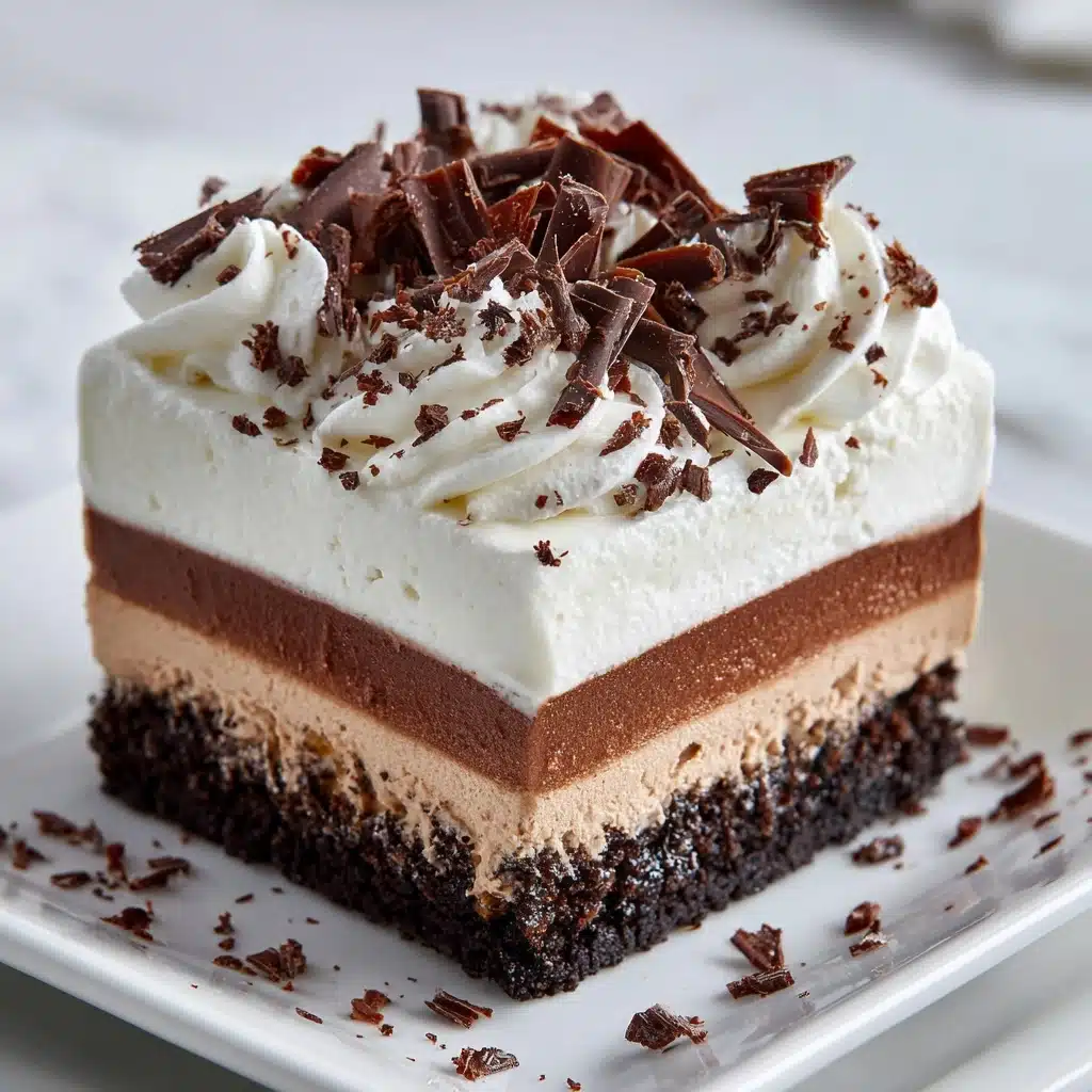 Brownie Refrigerator Cake Recipe - Recipe Image