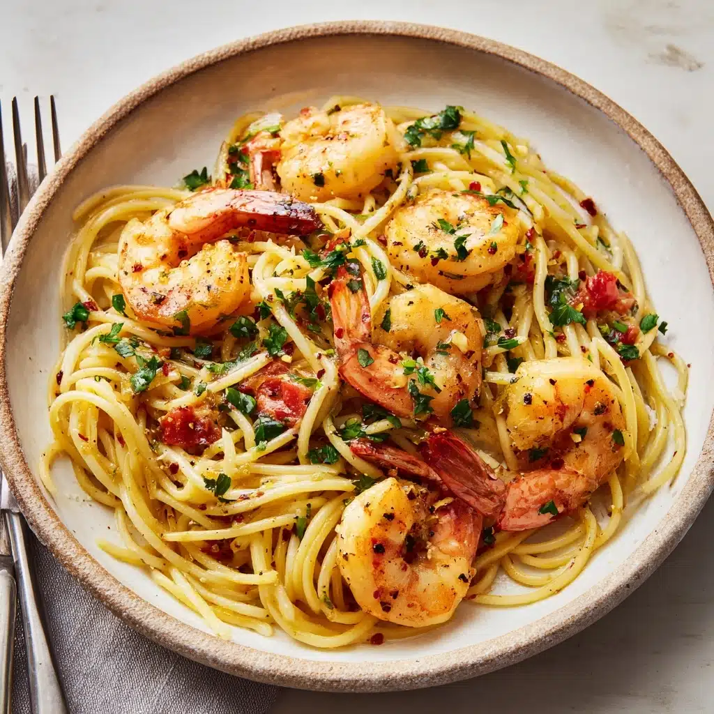 Spicy Shrimp Pasta Recipe - Recipe Image