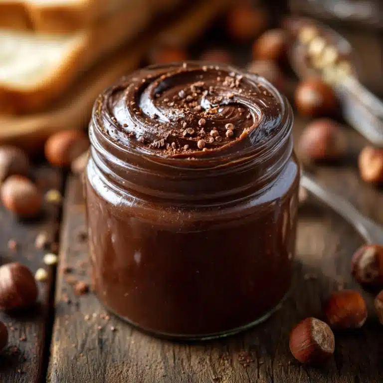 Homemade Nutella Recipe