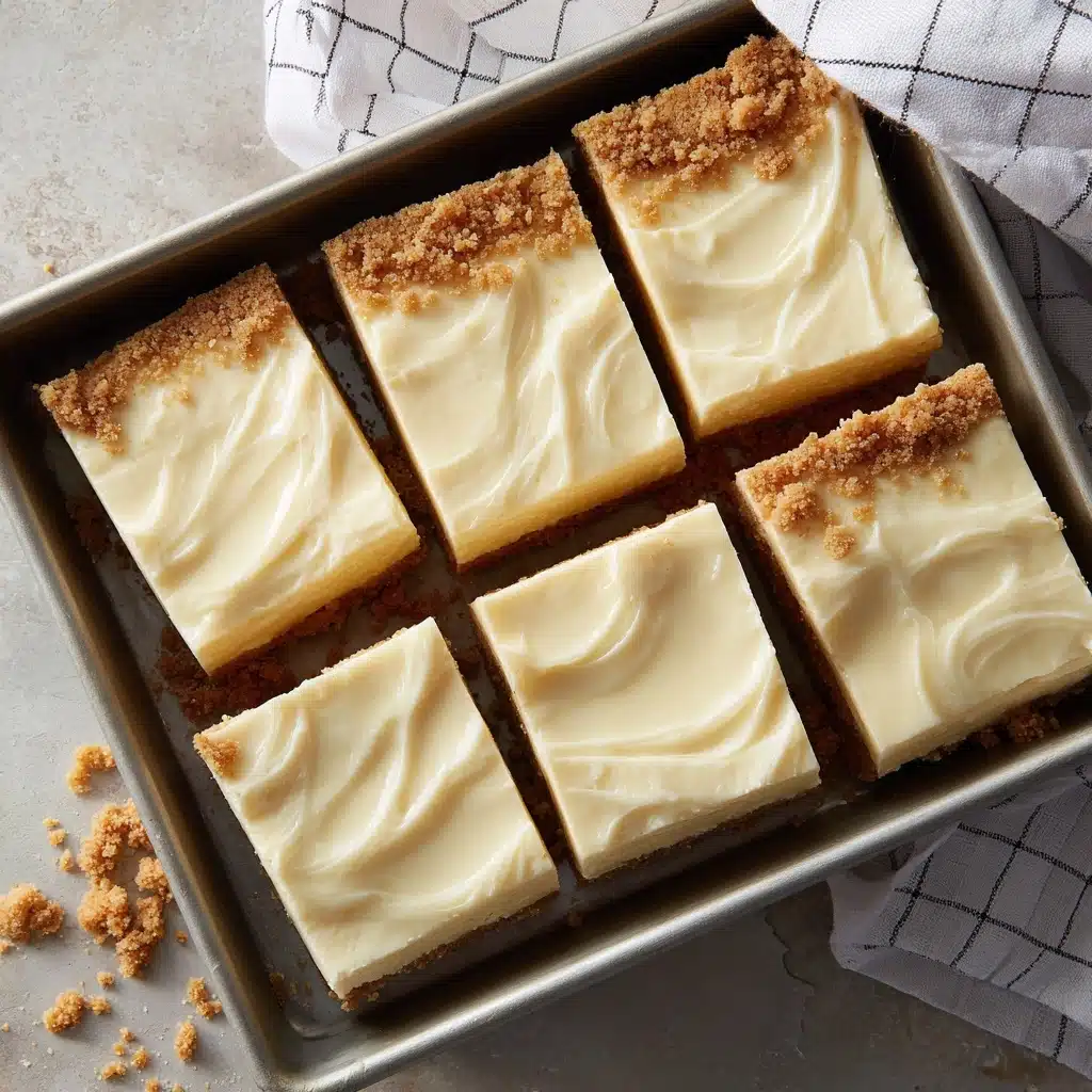 No Bake Cheesecake Bars Recipe - Recipe Image