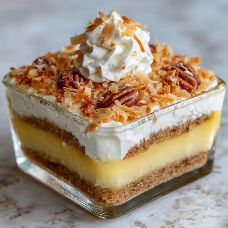 Coconut Cream Layered Dessert Recipe