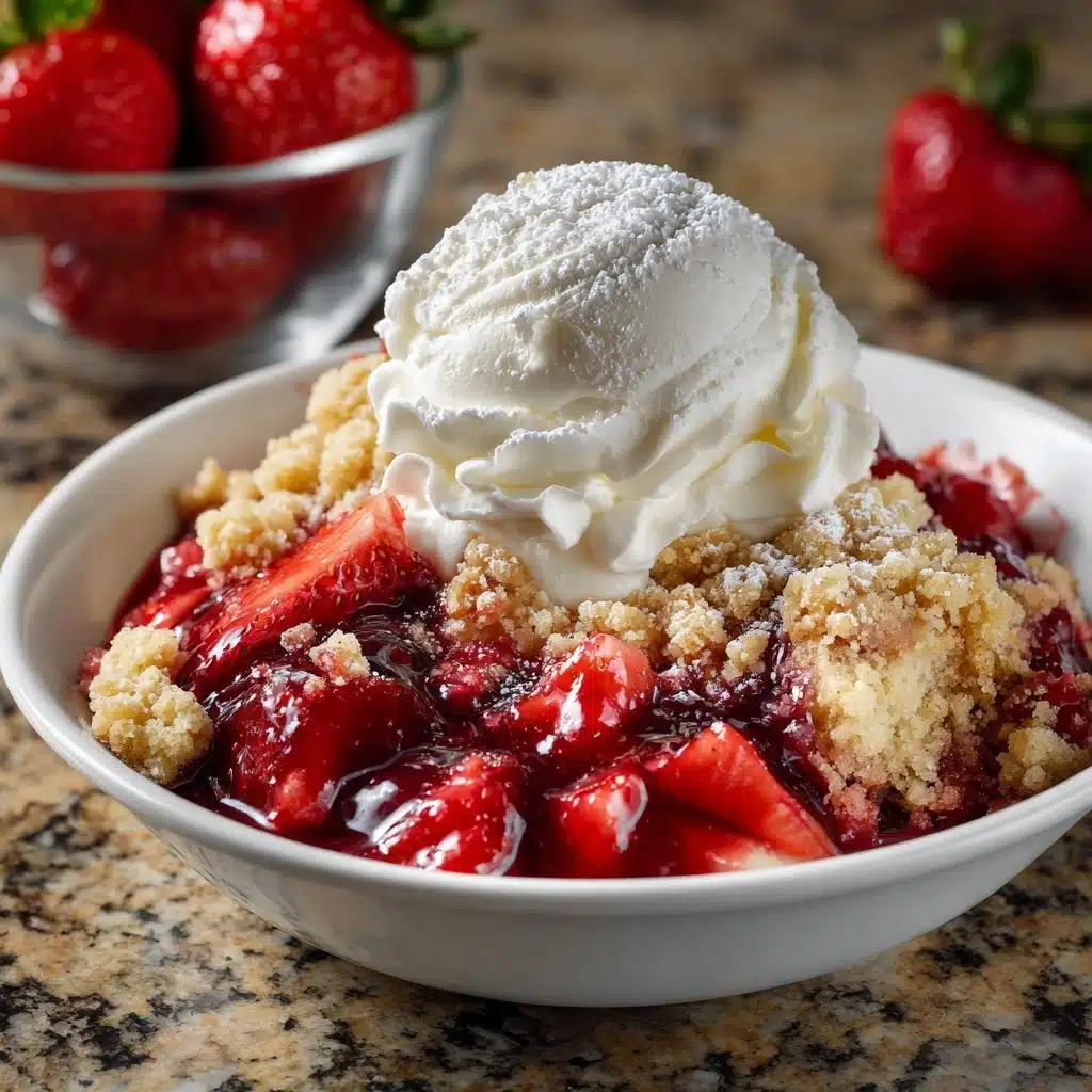 Easy Strawberry Cobbler Recipe - Recipe Image