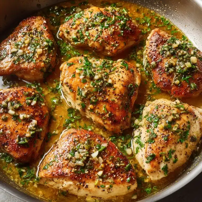 Garlic Butter Baked Chicken Breast Recipe