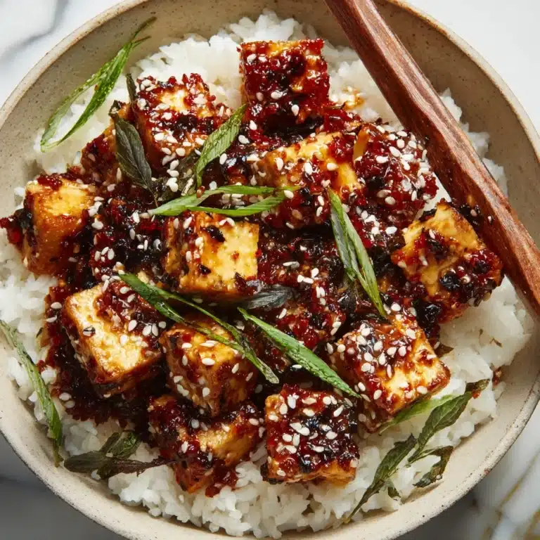 Crispy Gochujang Korean Tofu Recipe