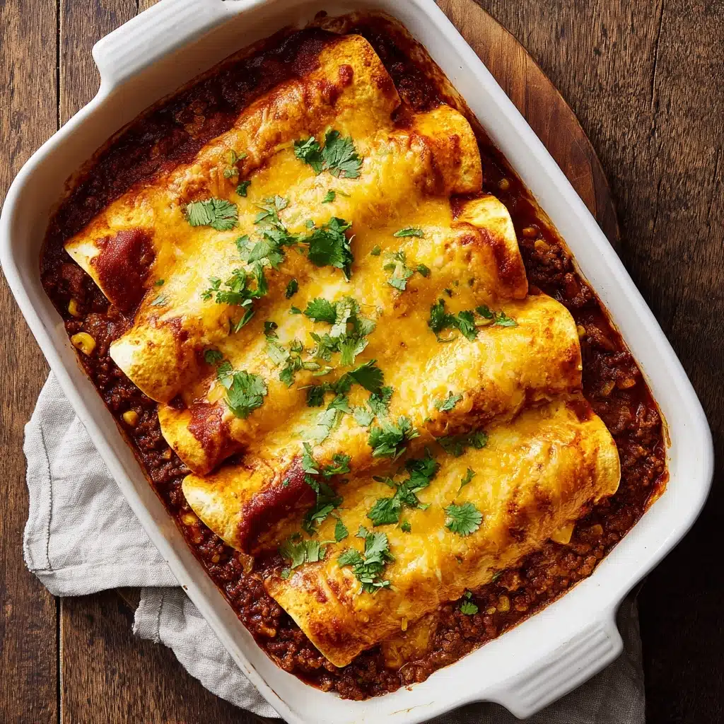 Shredded Beef Enchiladas Recipe - Recipe Image