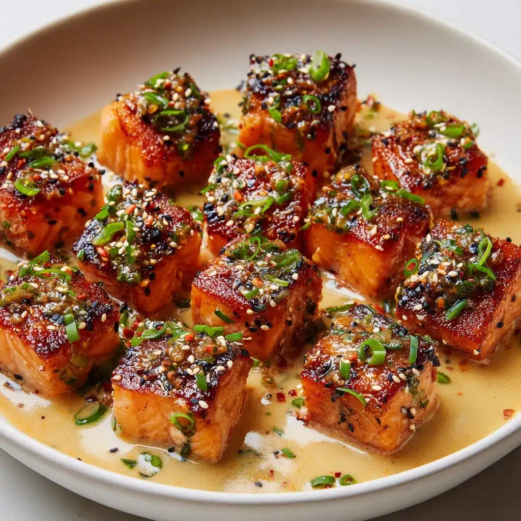 Crispy Spicy Salmon Bites Recipe