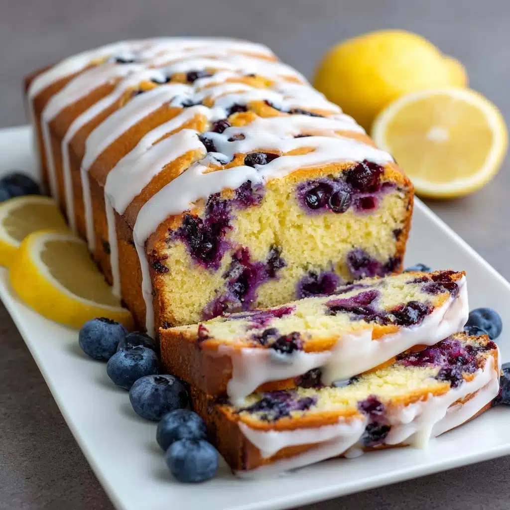 Lemon Blueberry Bread Recipe - Recipe Image
