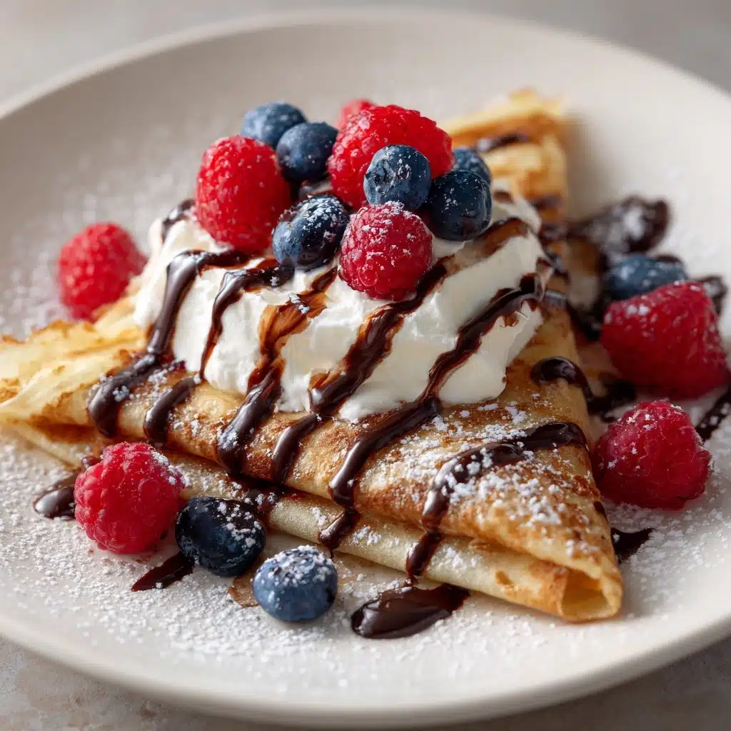 Easy Chocolate Crepes Recipe