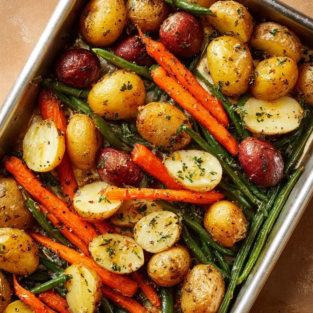 Garlic Herb Roasted Veggies Recipe - Recipe Image