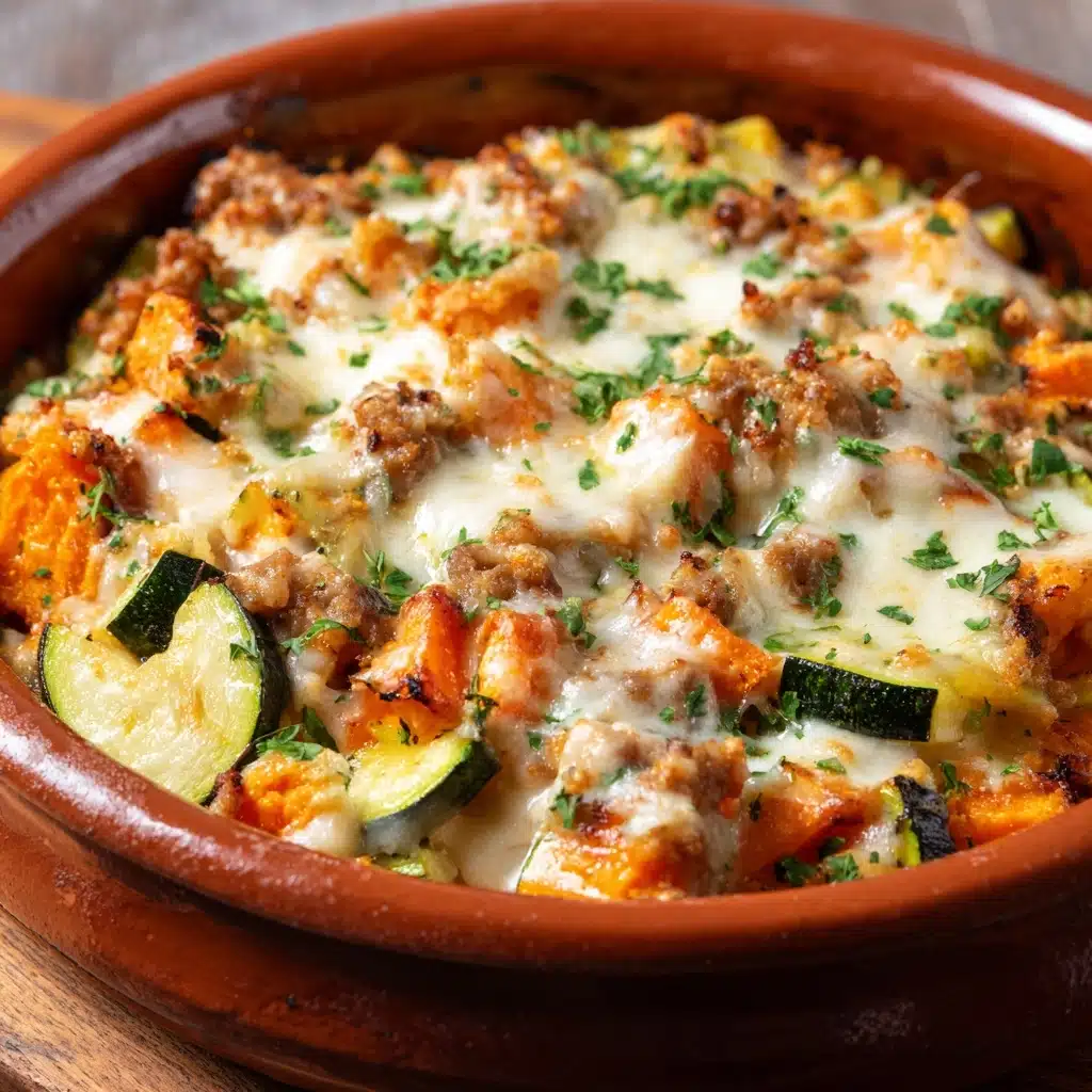 Ground Turkey Sweet Potato Bake Recipe - Recipe Image