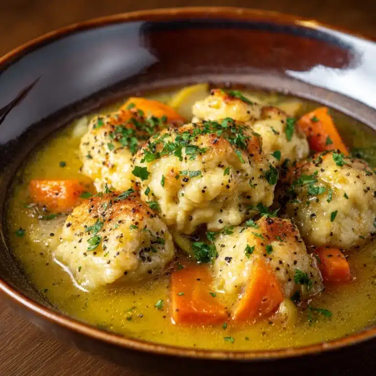Chicken and Dumpling Soup Recipe