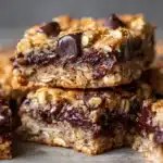 Healthy Chocolate Chip Oat Bars Recipe