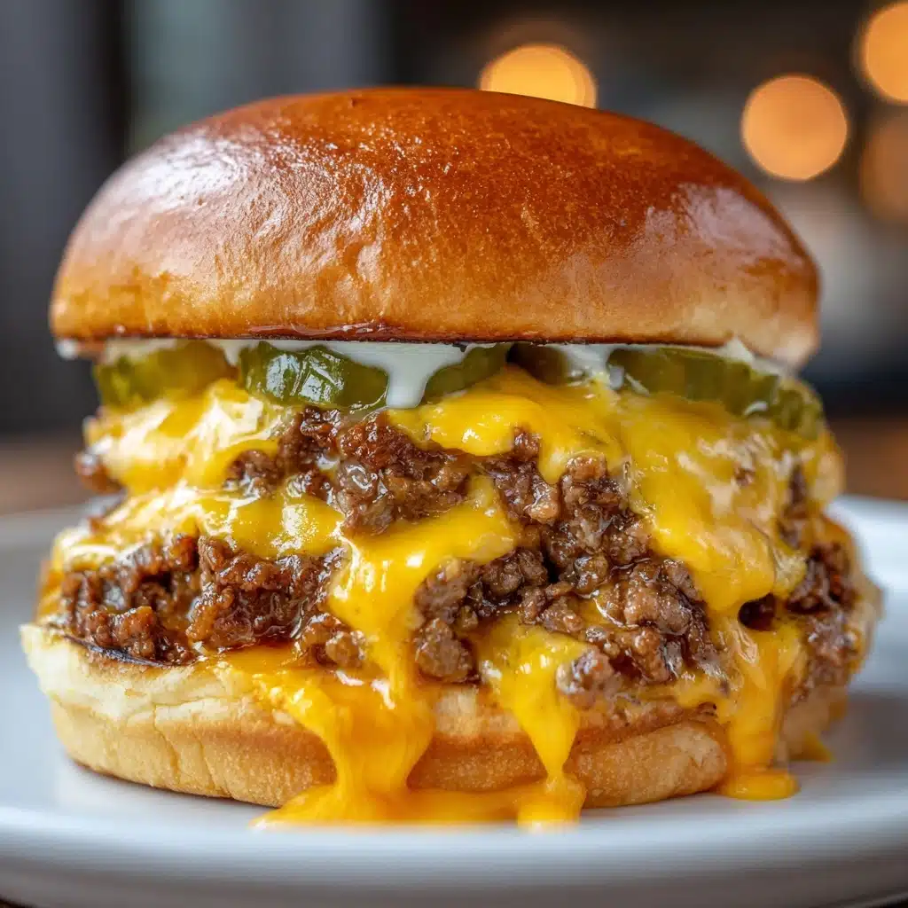 Crockpot Cheeseburgers Recipe