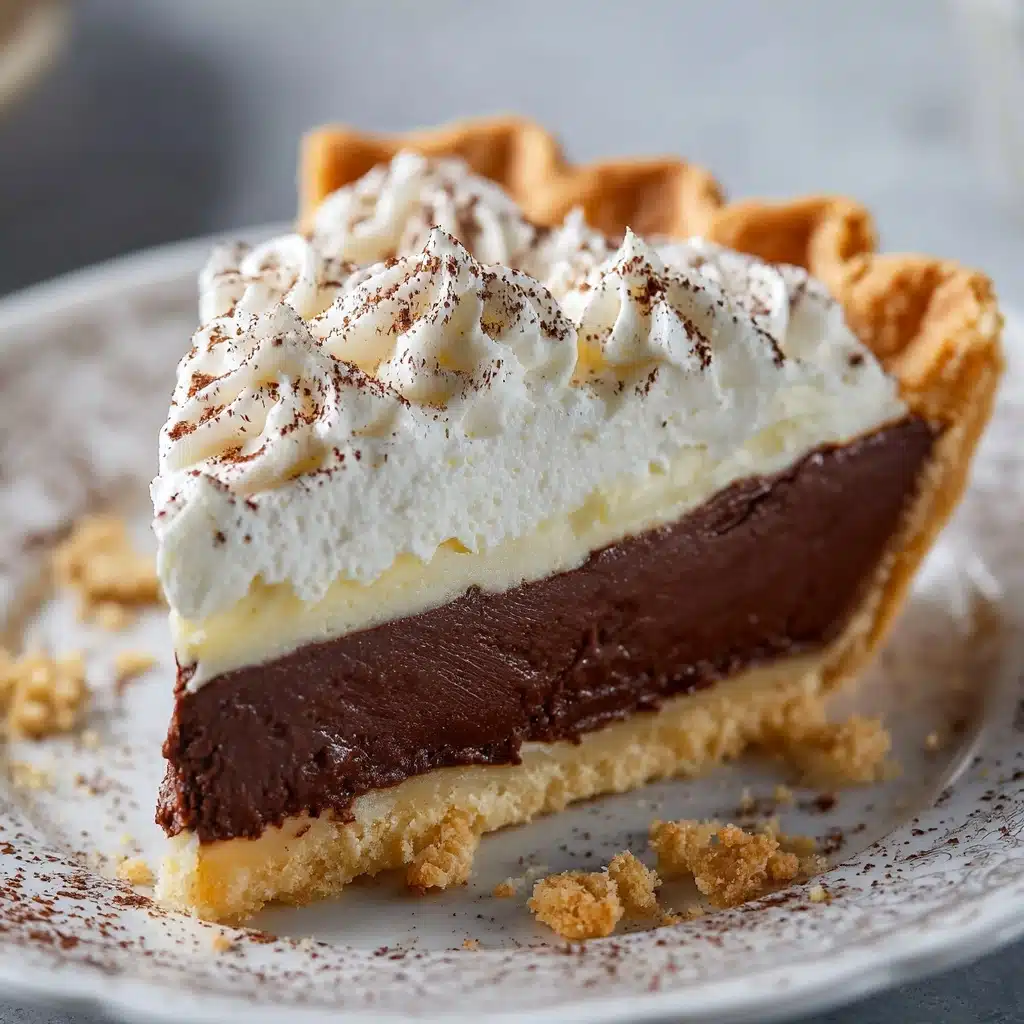 Easy Chocolate Pie Recipe - Recipe Image