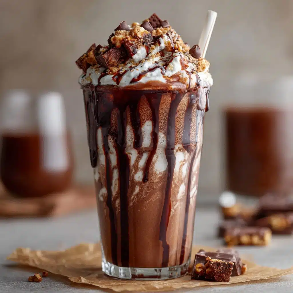 Brownie Milkshake Recipe - Recipe Image
