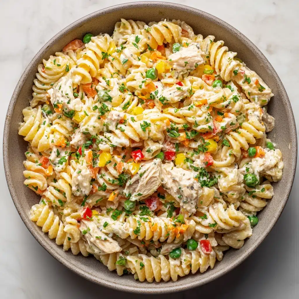 Crab Pasta Salad Recipe - Recipe Image