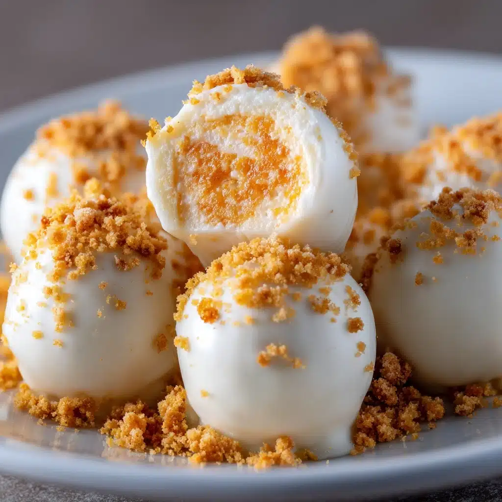 No-Bake Pumpkin Cheesecake Balls Recipe - Recipe Image