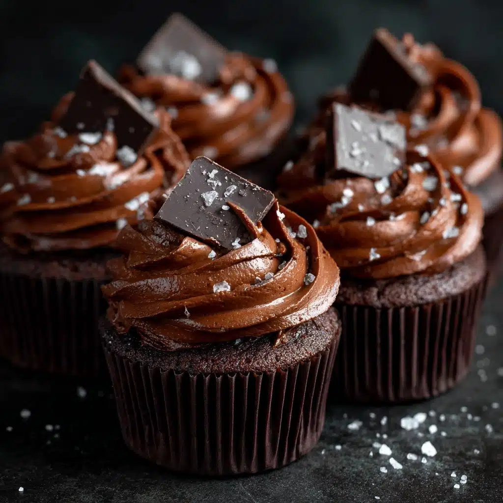 Salted Caramel Chocolate Mousse Cups Recipe - Recipe Image