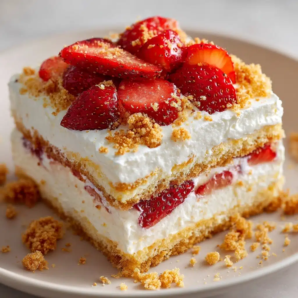 Strawberry Lasagna Recipe - Recipe Image