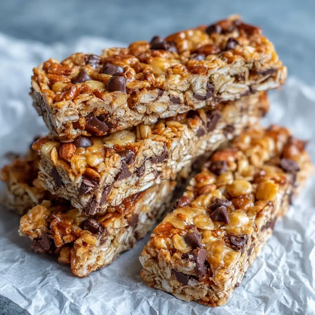 Homemade Granola Bars Recipe - Recipe Image