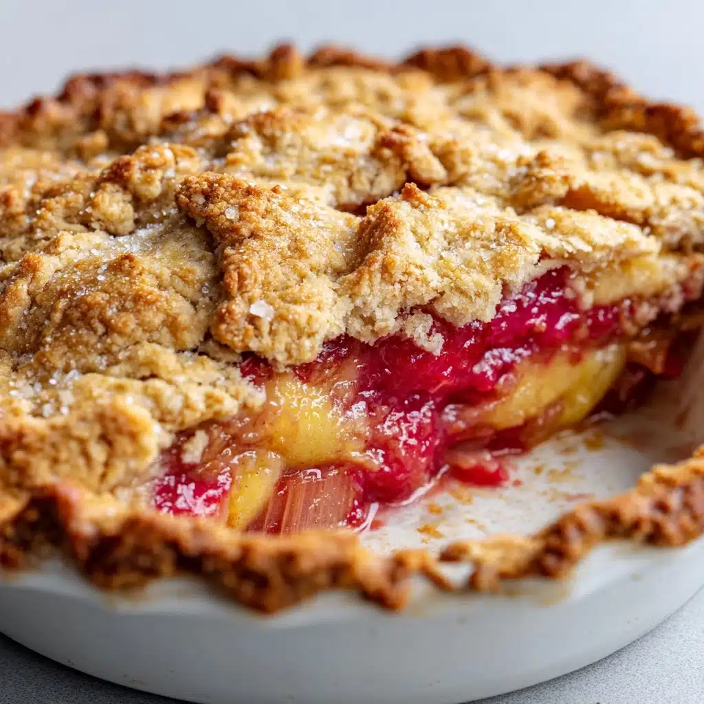 Rhubarb Custard Pie Recipe