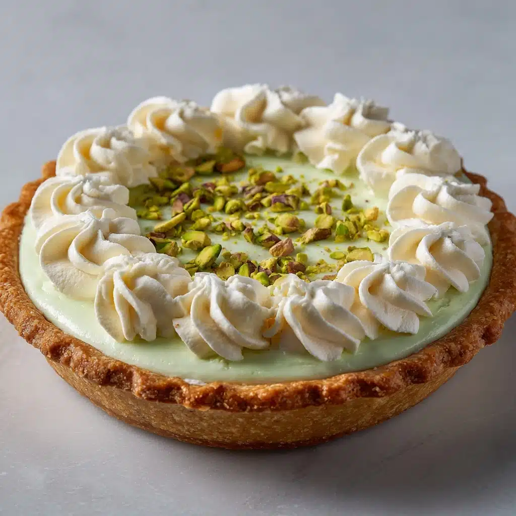 Pistachio Cream Pie Recipe - Recipe Image