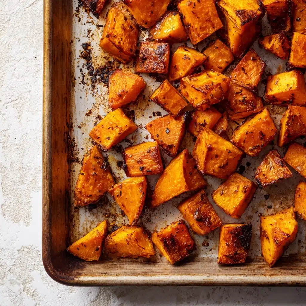 Roasted Apple Cinnamon Sweet Potatoes Recipe - Recipe Image