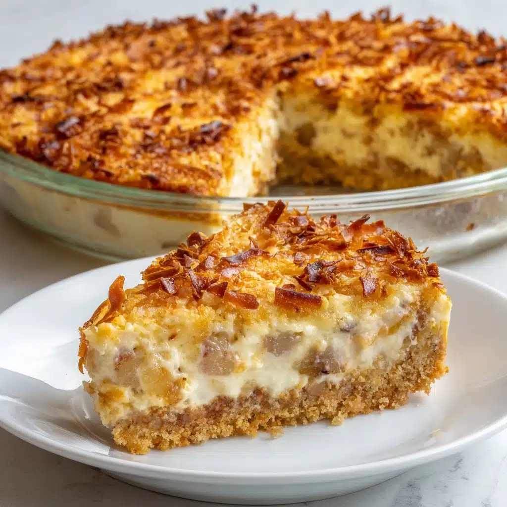 Coconut Cheesecake Bread Pudding Recipe - Recipe Image
