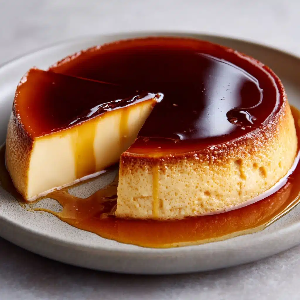 Creamy Caramel Flan Recipe - Recipe Image