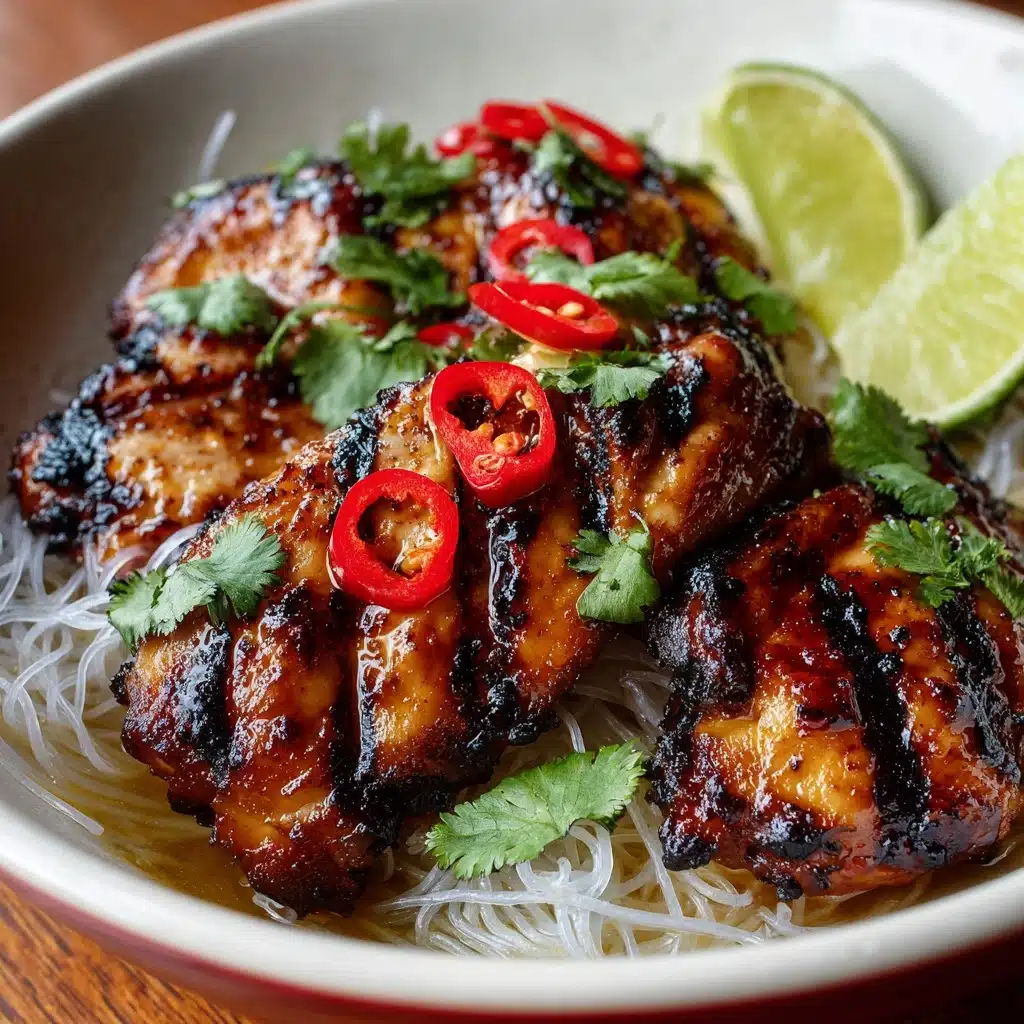 Grilled Vietnamese Lemongrass Chicken Recipe - Recipe Image
