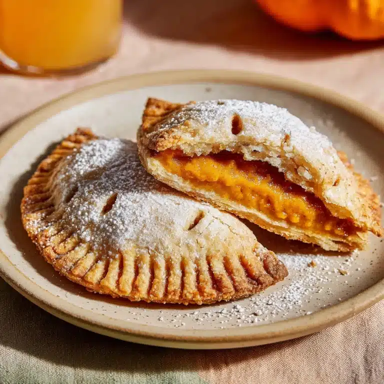Pumpkin Hand Pies Recipe