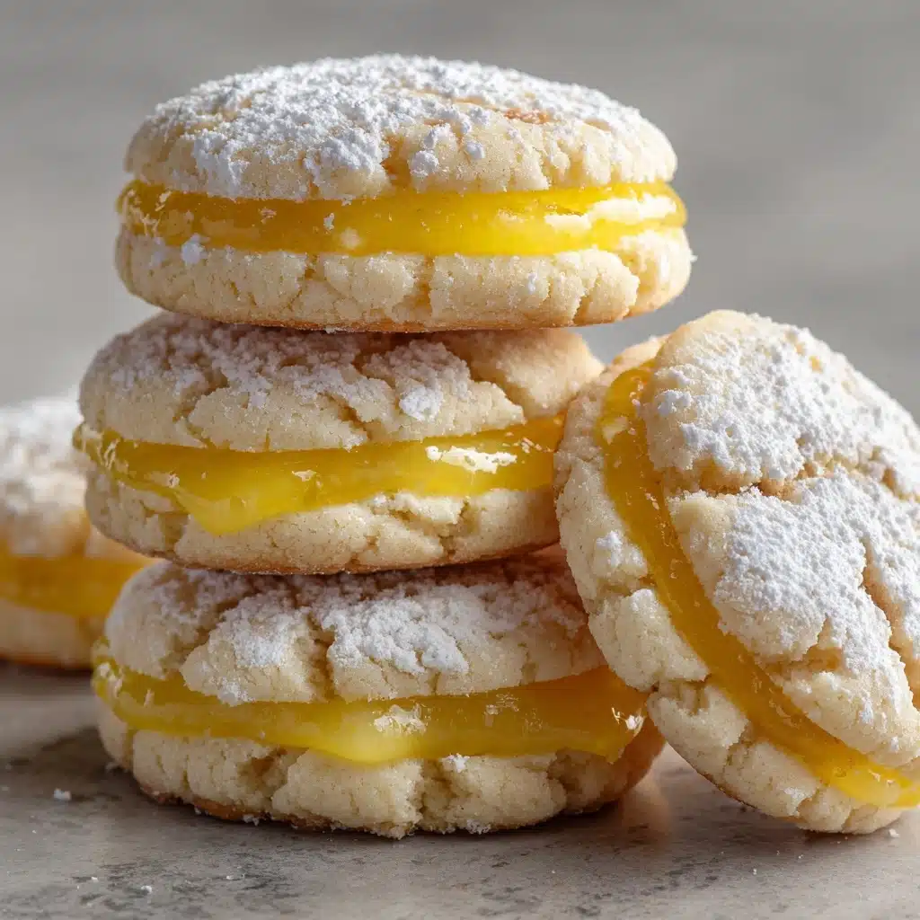 Stuffed Lemon Cookies Recipe
