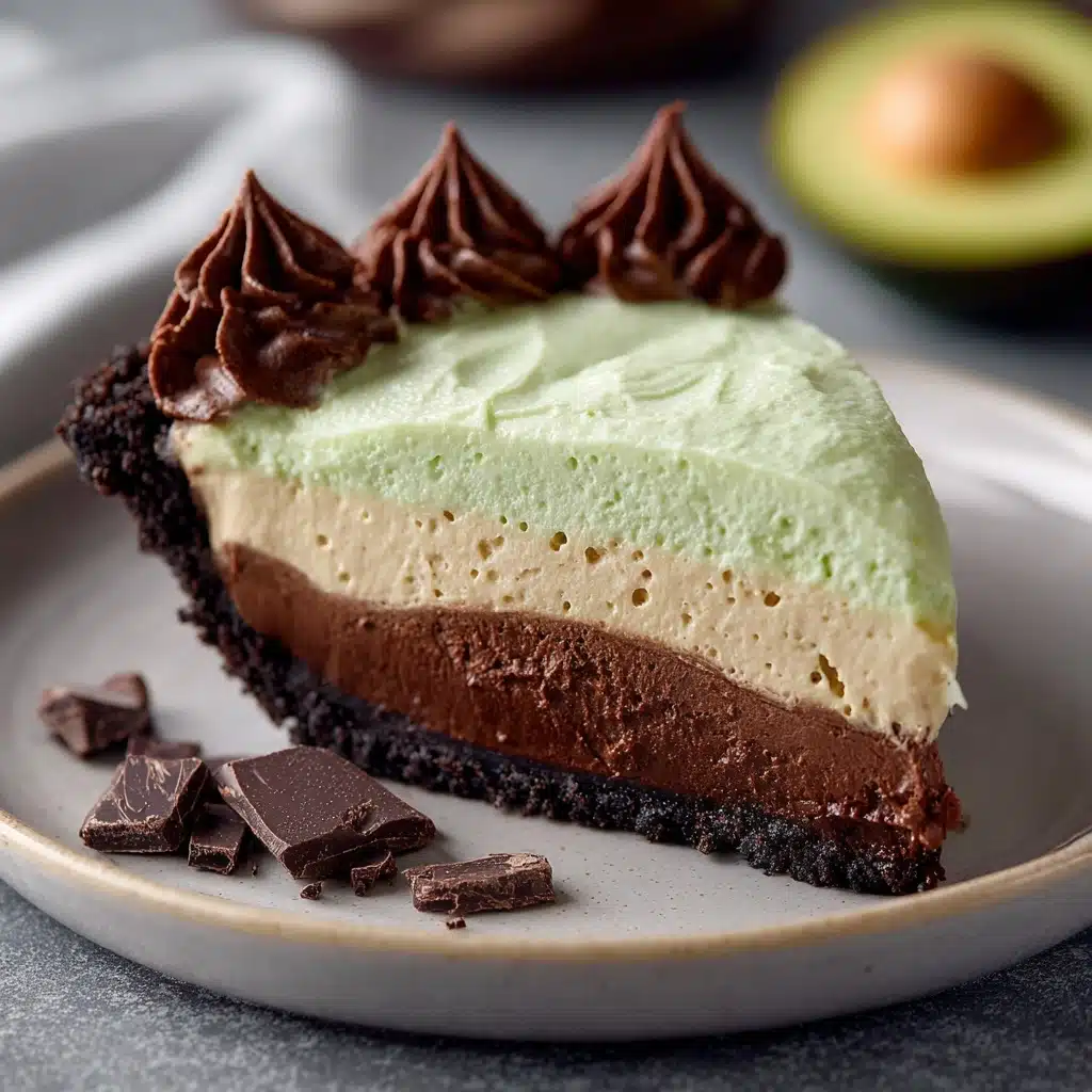 Chocolate Avocado Pie Recipe - Recipe Image