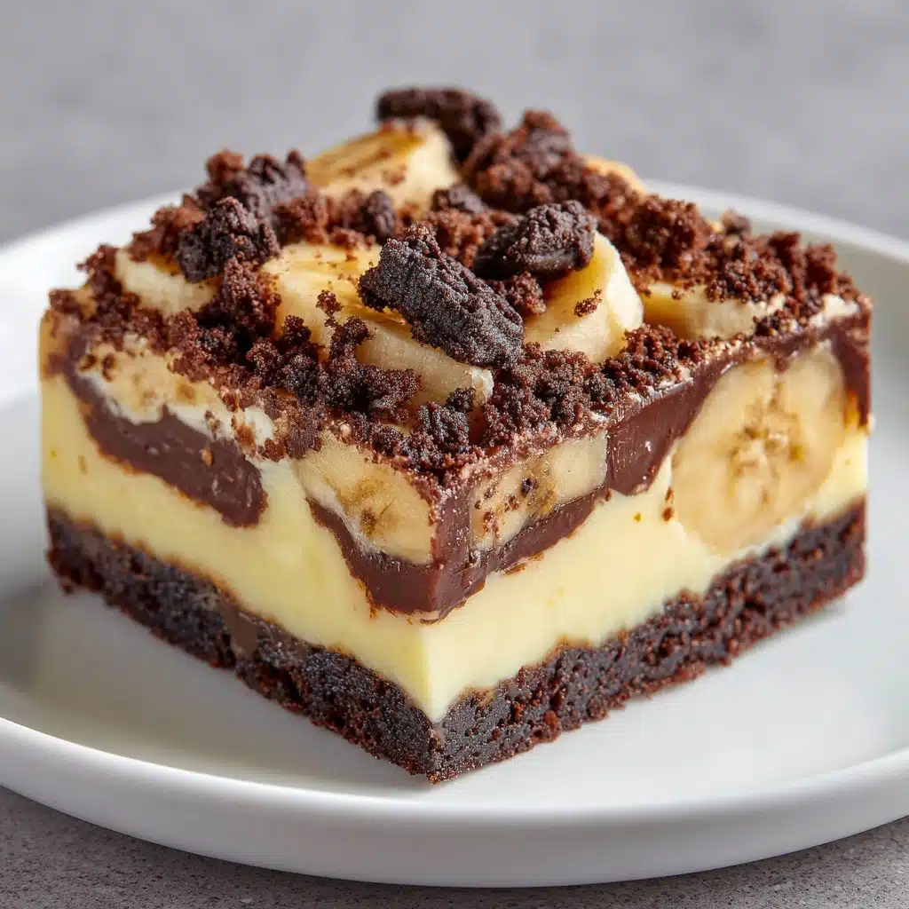 Banana Pudding Brownies Recipe - Recipe Image