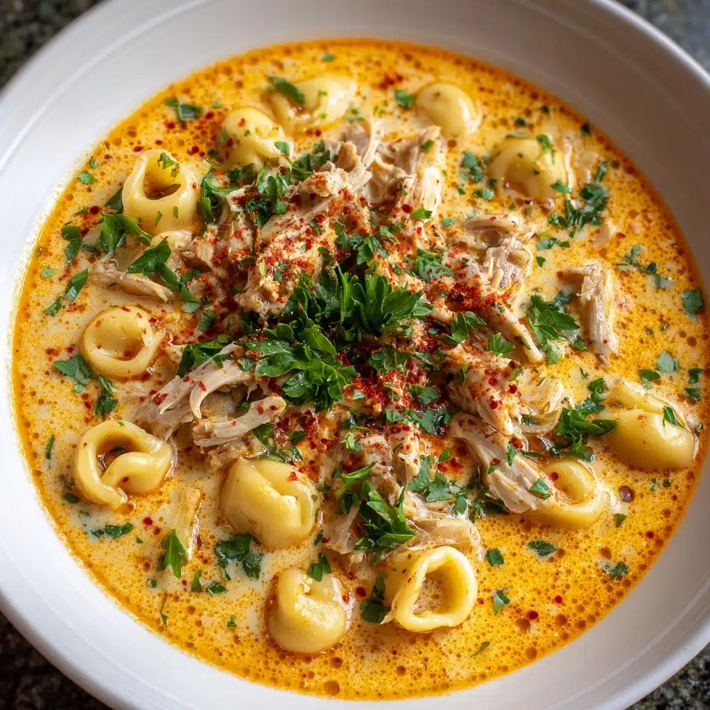 Creamy Cajun Chicken Pasta Soup Recipe - Recipe Image