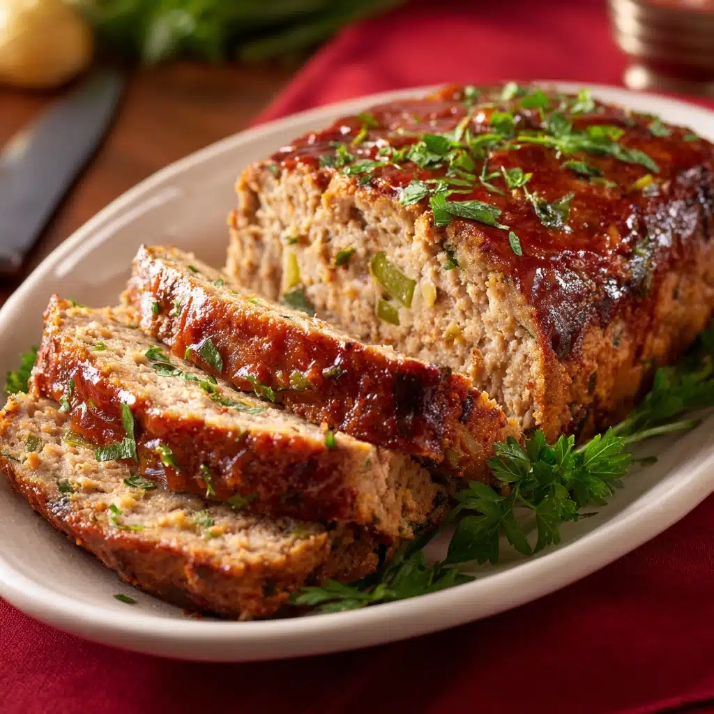 Turkey Stuffing Meatloaf Recipe - Recipe Image