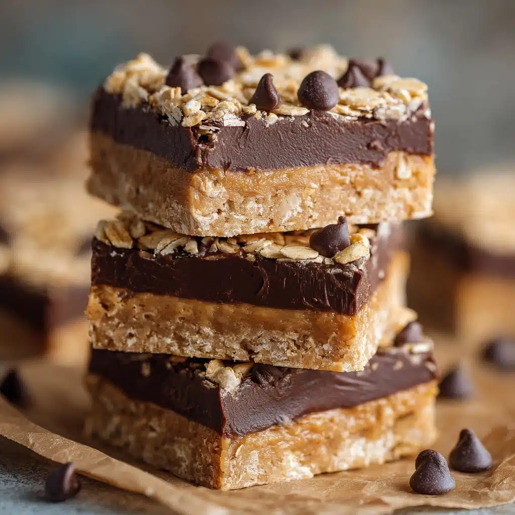 Oatmeal Fudge Bars Recipe