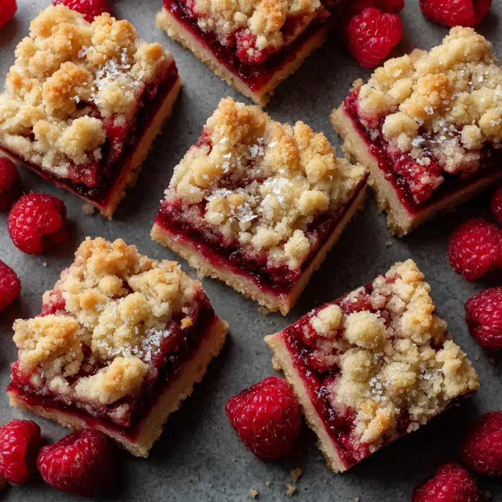 Raspberry Streusel Shortbread Bars Recipe - Recipe Image