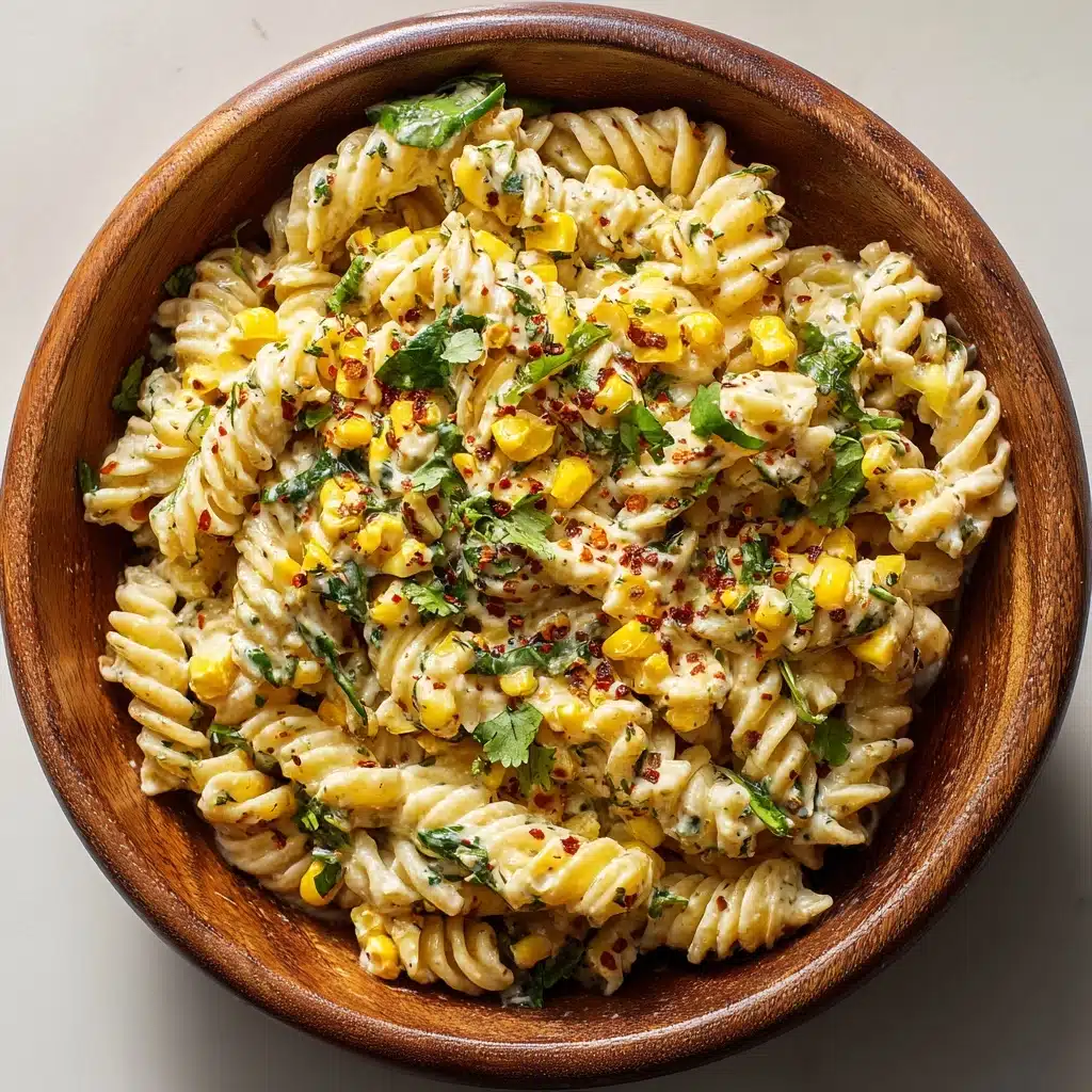 Mexican Street Corn Pasta Salad Recipe - Recipe Image