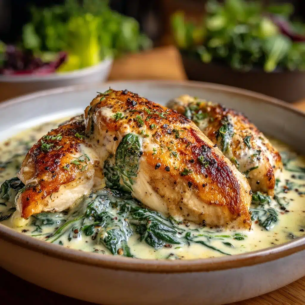 Creamy Chicken and Spinach Casserole Recipe