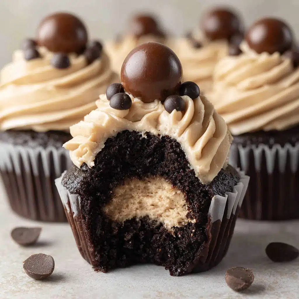 Peanut Butter Cup Cupcakes Recipe - Recipe Image
