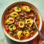 Slow Cooker Tomato Tortellini Soup Recipe