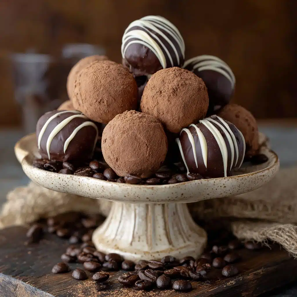 Dark Chocolate Coffee Truffles Recipe - Recipe Image