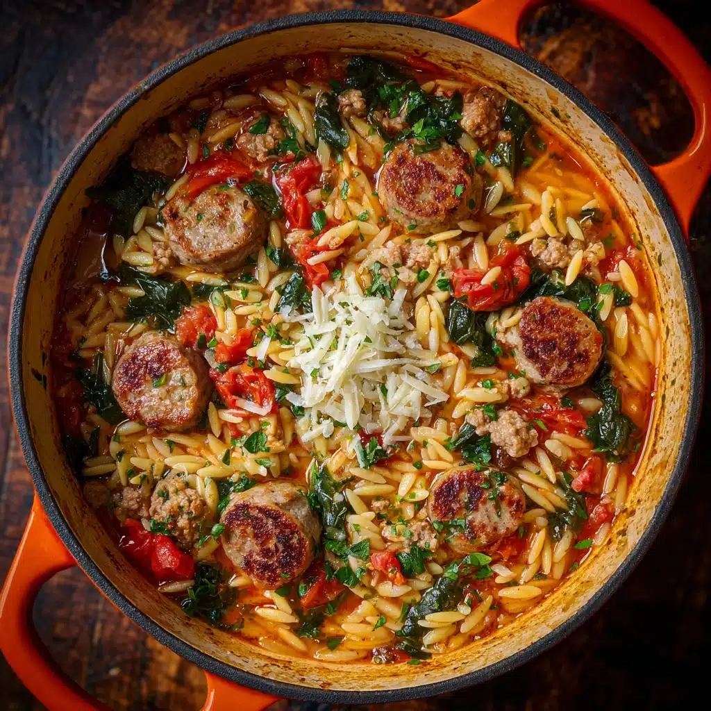 Marry Me Sausage Orzo Soup Recipe - Recipe Image